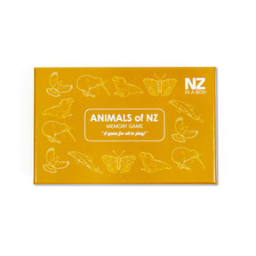 Animals of NZ Memory Game